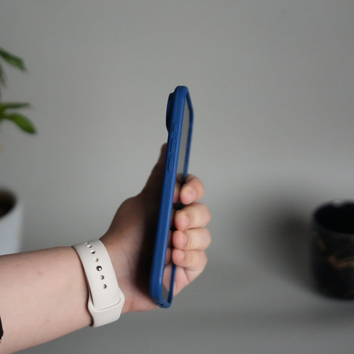 iPhone 17 Air Liquid Silicone Case Cover (Pacific Blue)