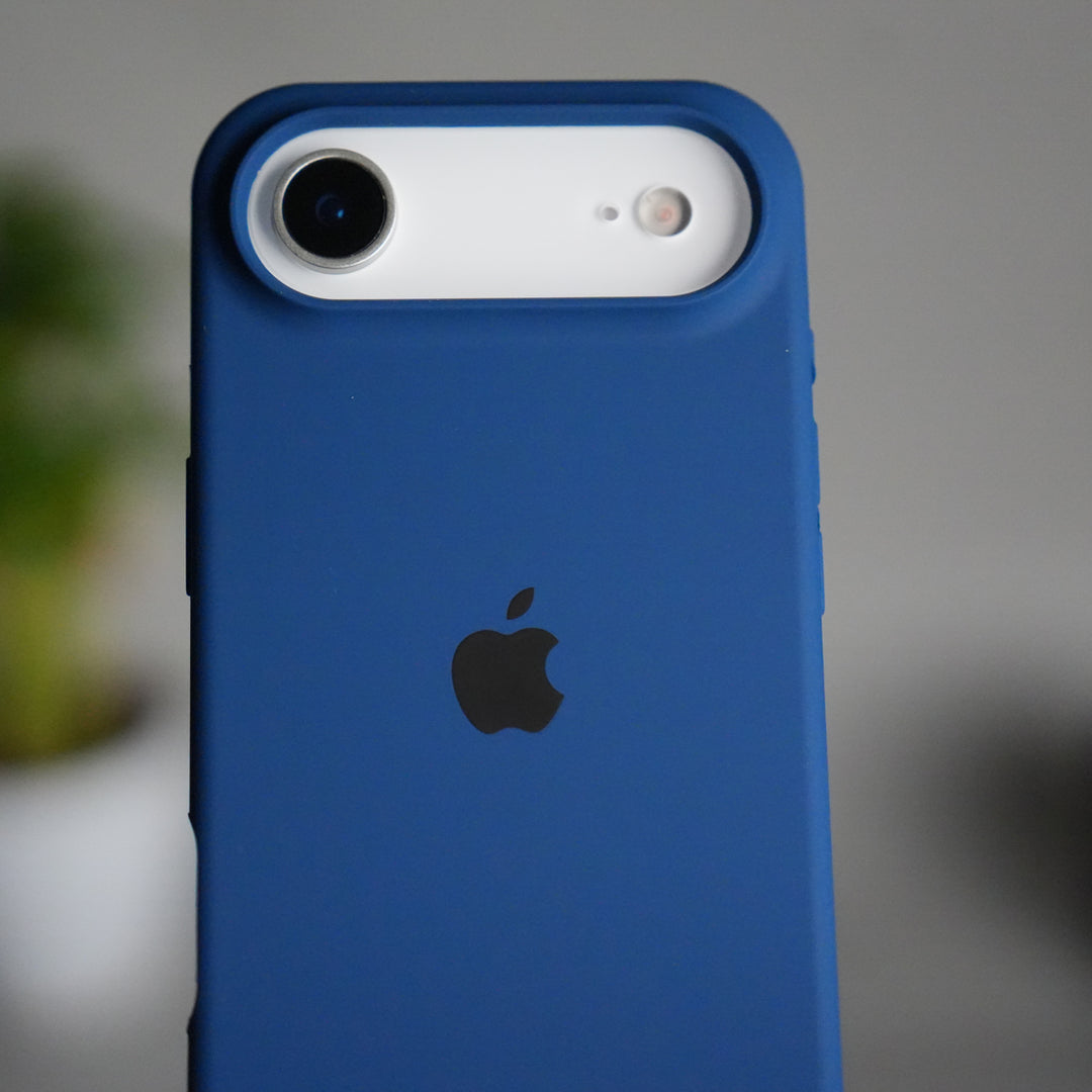 iPhone 17 Air Liquid Silicone Case Cover (Pacific Blue)
