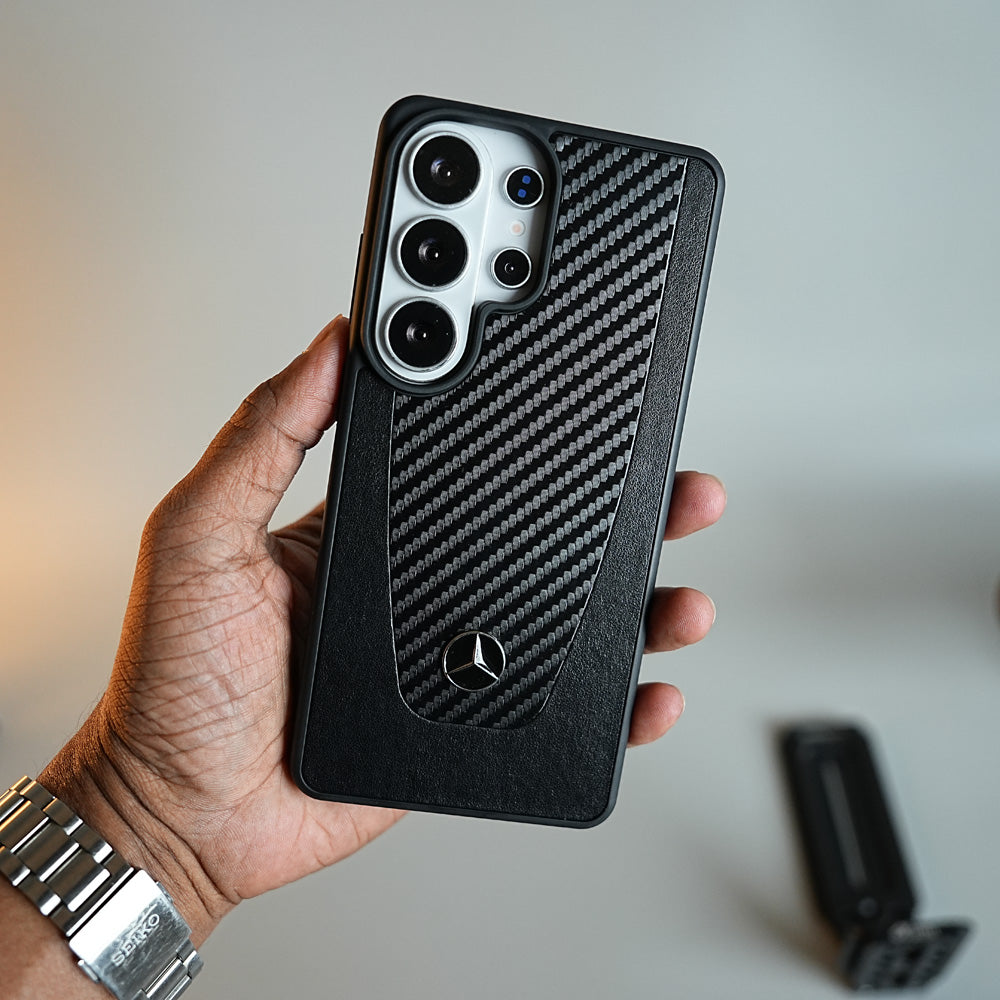 Carbon Fiber Texture Case for Samsung Galaxy Ultra Series  | Automotive-Inspired Protective Cover