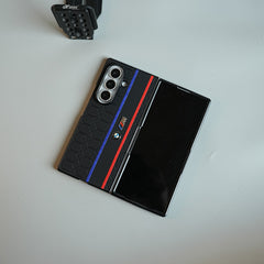 Carbon Fiber Texture Case for Samsung Galaxy Z Fold Series  | Automotive-Inspired Protective Cover