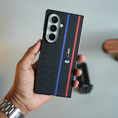 Carbon Fiber Texture Case for Samsung Galaxy Z Fold Series  | Automotive-Inspired Protective Cover