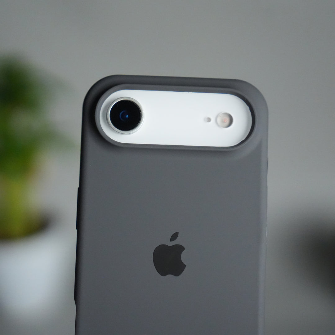 iPhone 17 Air Liquid Silicone Case Cover (Dark Gray)