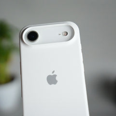 iPhone 17 Air Liquid Silicone Case Cover (White)