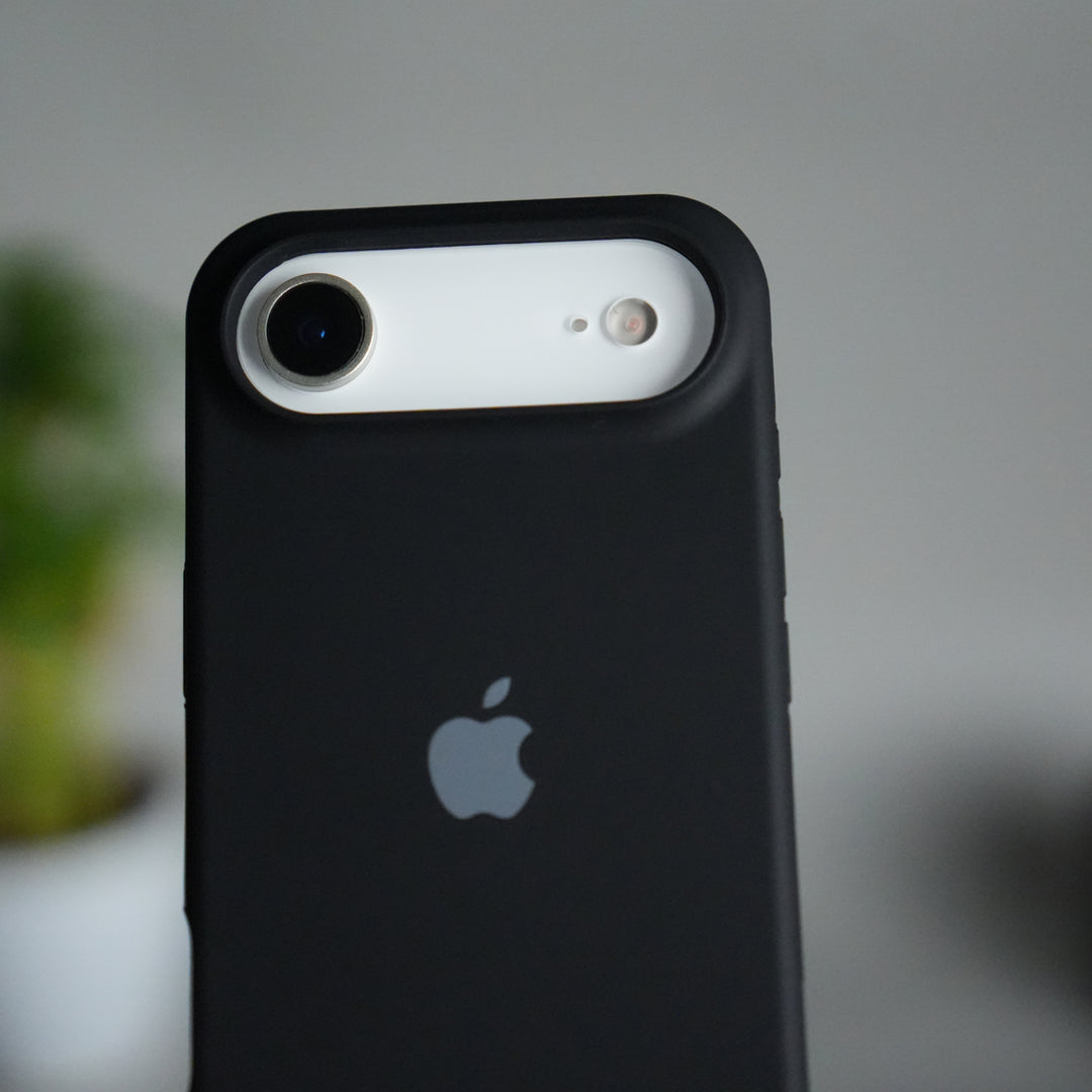 iPhone 17 Air Liquid Silicone Case Cover (Black)