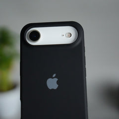 iPhone 17 Air Liquid Silicone Case Cover (Black)