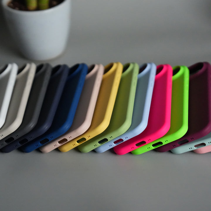 iPhone 17 Air Liquid Silicone Case Cover (Plum)