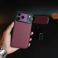 iPhone Series Metal Camera Cap Stand Case Cover