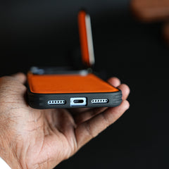 iPhone Series Metal Camera Cap Stand Case Cover