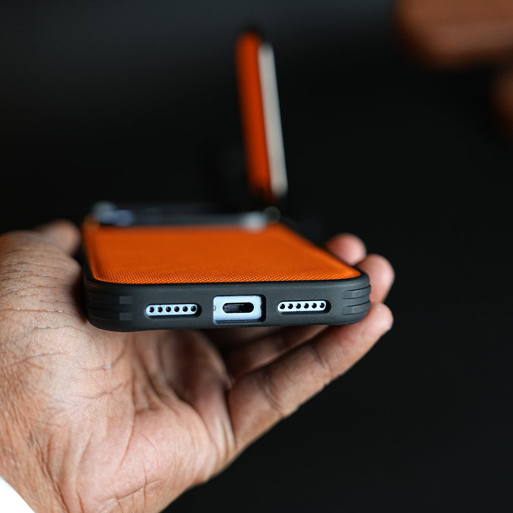 iPhone Series Metal Camera Cap Stand Case Cover