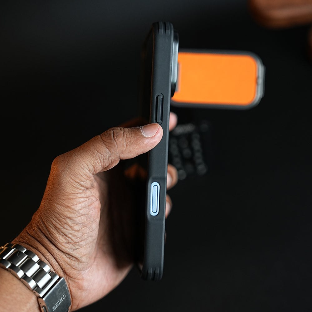 iPhone Series Metal Camera Cap Stand Case Cover