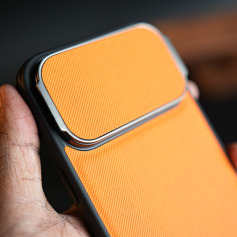 iPhone Series Metal Camera Cap Stand Case Cover