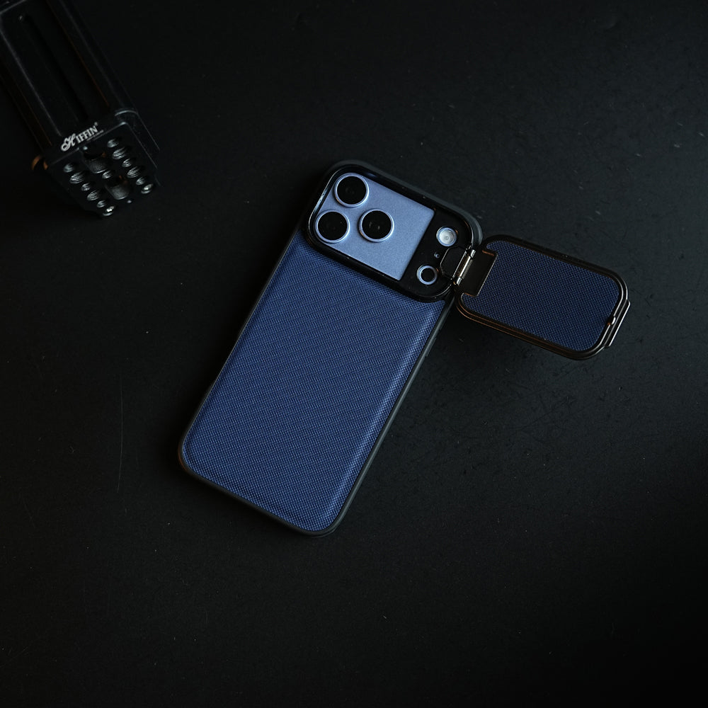 iPhone Series Metal Camera Cap Stand Case Cover