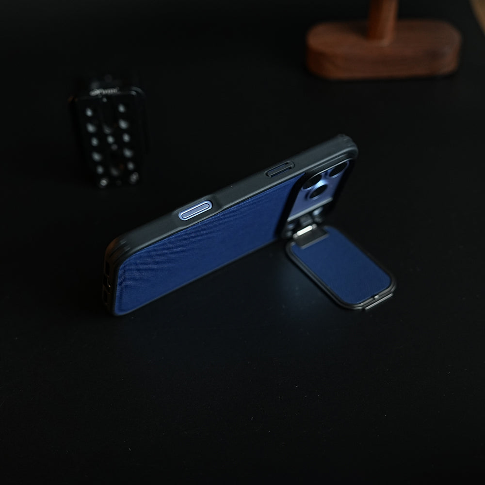iPhone Series Metal Camera Cap Stand Case Cover