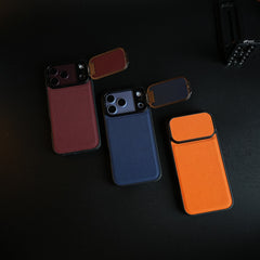 iPhone Series Metal Camera Cap Stand Case Cover