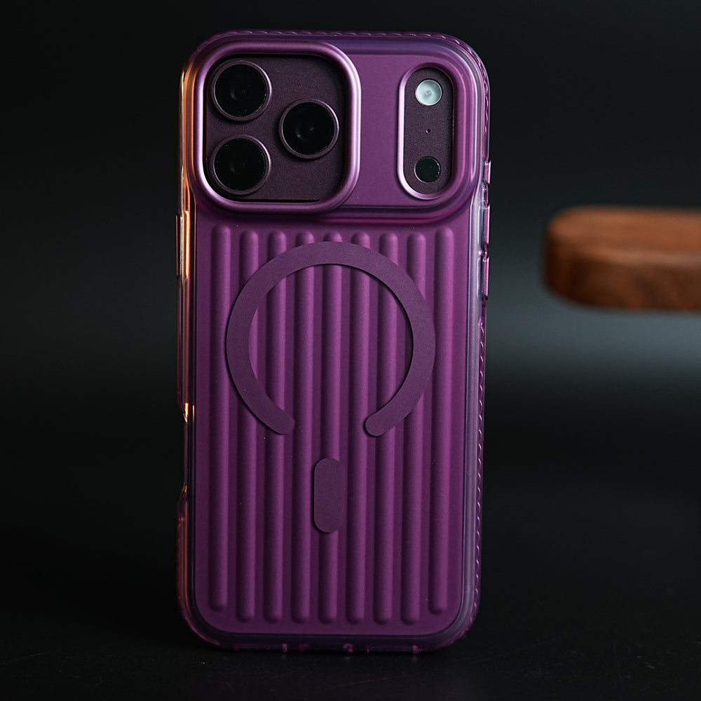 Ribbed Texture MagSafe Compatible Case for iPhone 18 Series | Premium Protective Cover