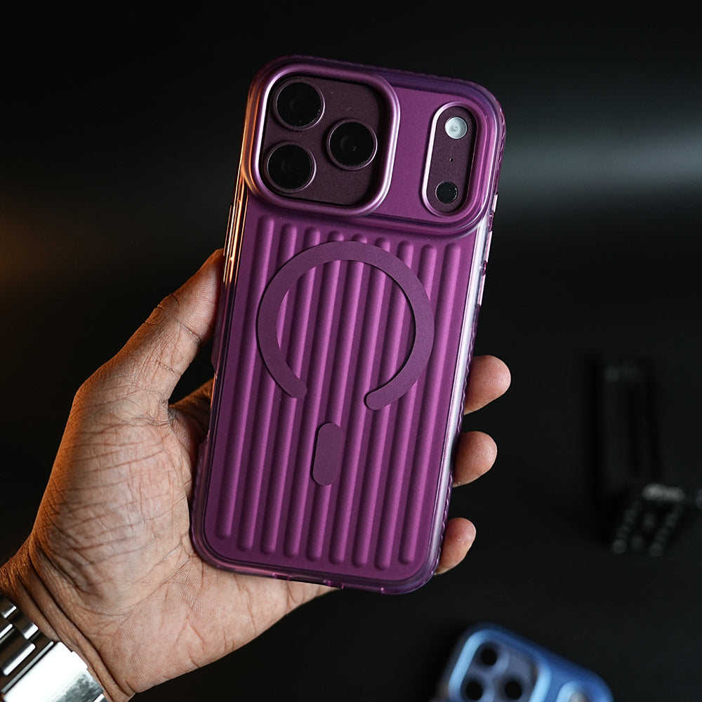 Ribbed Texture MagSafe Compatible Case for iPhone 18 Series | Premium Protective Cover