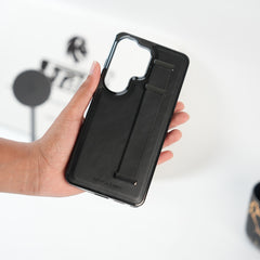 Galaxy Ultra Series PU Leather Strap Stand Case | Premium Grip Cover