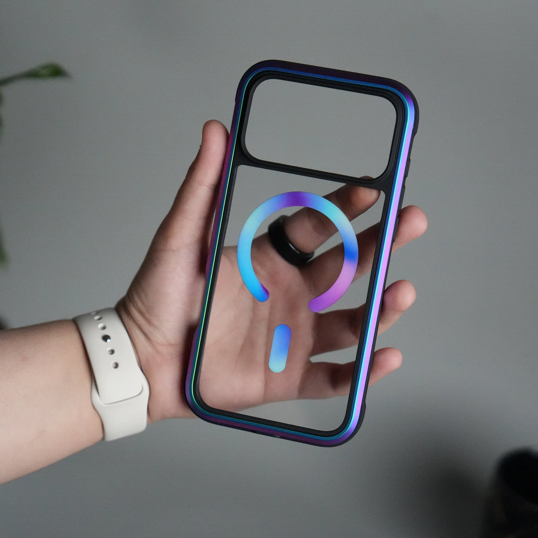 iPhone 17 Pro Military Grade Durable Aluminum Frame MagSafe Case | Anti-Yellowing Technology Case