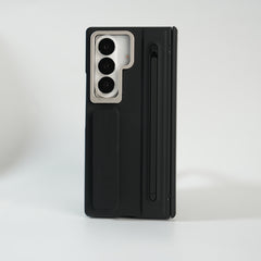 Galaxy Z Fold Series Premium Grip Strap Case with S Pen Holder & Stand