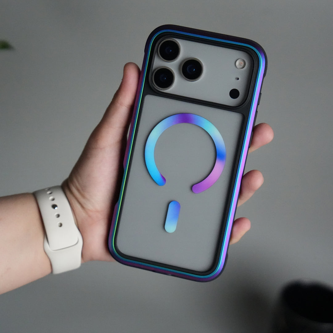 iPhone 17 Pro Military Grade Durable Aluminum Frame MagSafe Case | Anti-Yellowing Technology Case