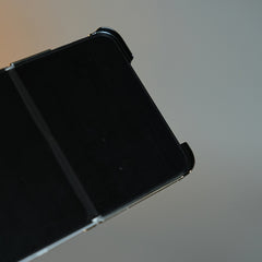 Premium Leather Texture MagSafe Case for iPhone Duo with Camera Glass & Hinge Protection