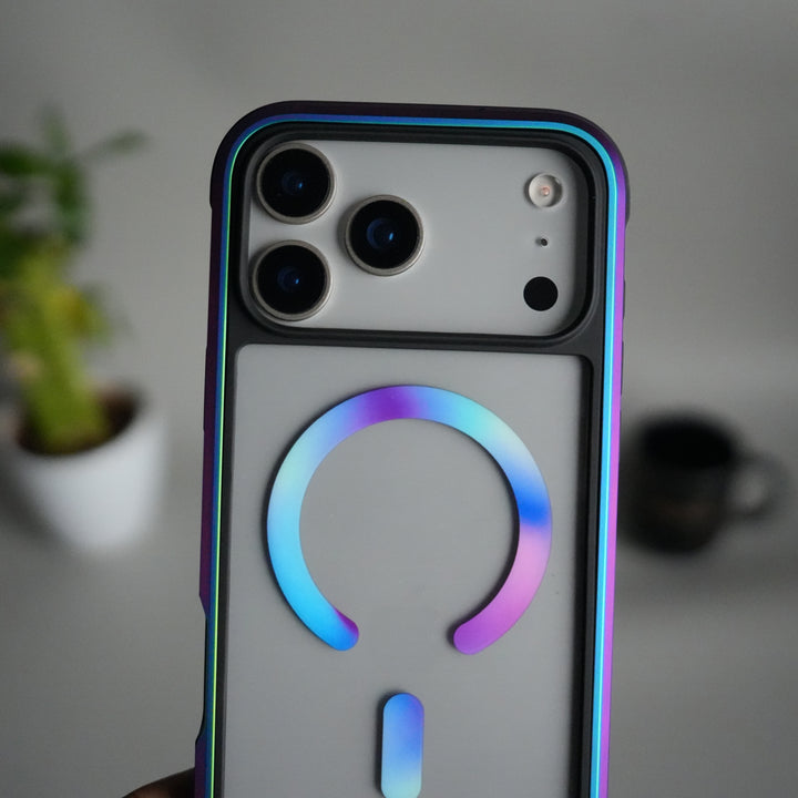 iPhone 17 Pro Military Grade Durable Aluminum Frame MagSafe Case | Anti-Yellowing Technology Case