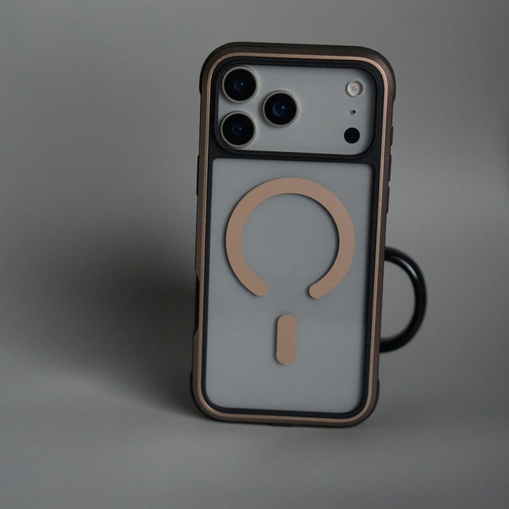 iPhone 17 Pro Military Grade Durable Aluminum Frame MagSafe Case | Anti-Yellowing Technology Case
