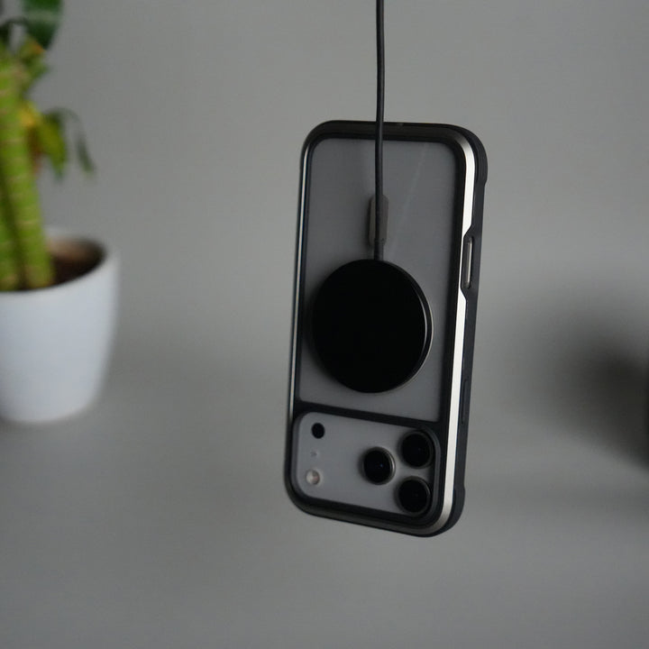 iPhone 17 Pro Military Grade Durable Aluminum Frame MagSafe Case | Anti-Yellowing Technology Case