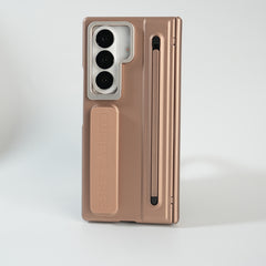 Galaxy Z Fold Series Premium Grip Strap Case with S Pen Holder & Stand