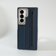 Galaxy Z Fold Series Premium Grip Strap Case with S Pen Holder & Stand
