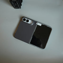 LuxeGrain Textured Leather Case for iPhone Duo with Front Glass Protection