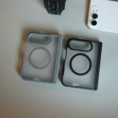 FrostMag Shield Back Case for iPhone Duo | MagSafe Compatible with Hinge Protection