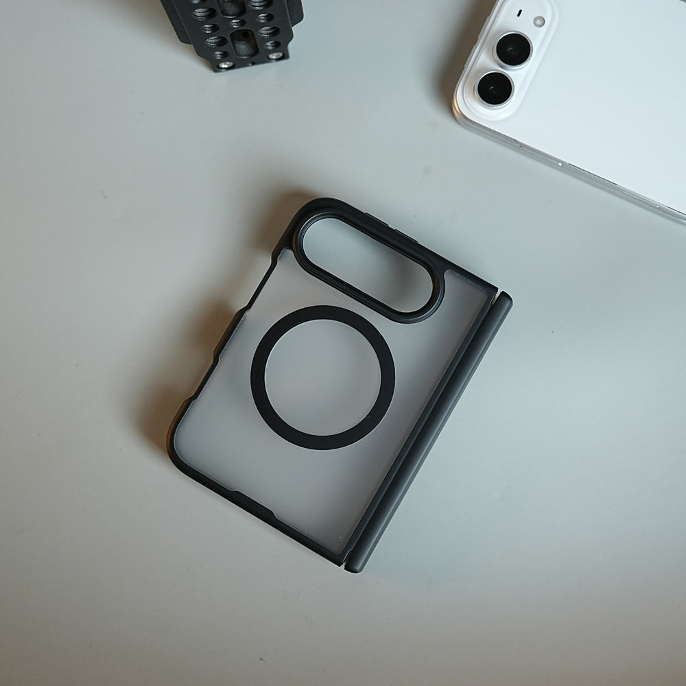 FrostMag Shield Back Case for iPhone Duo | MagSafe Compatible with Hinge Protection