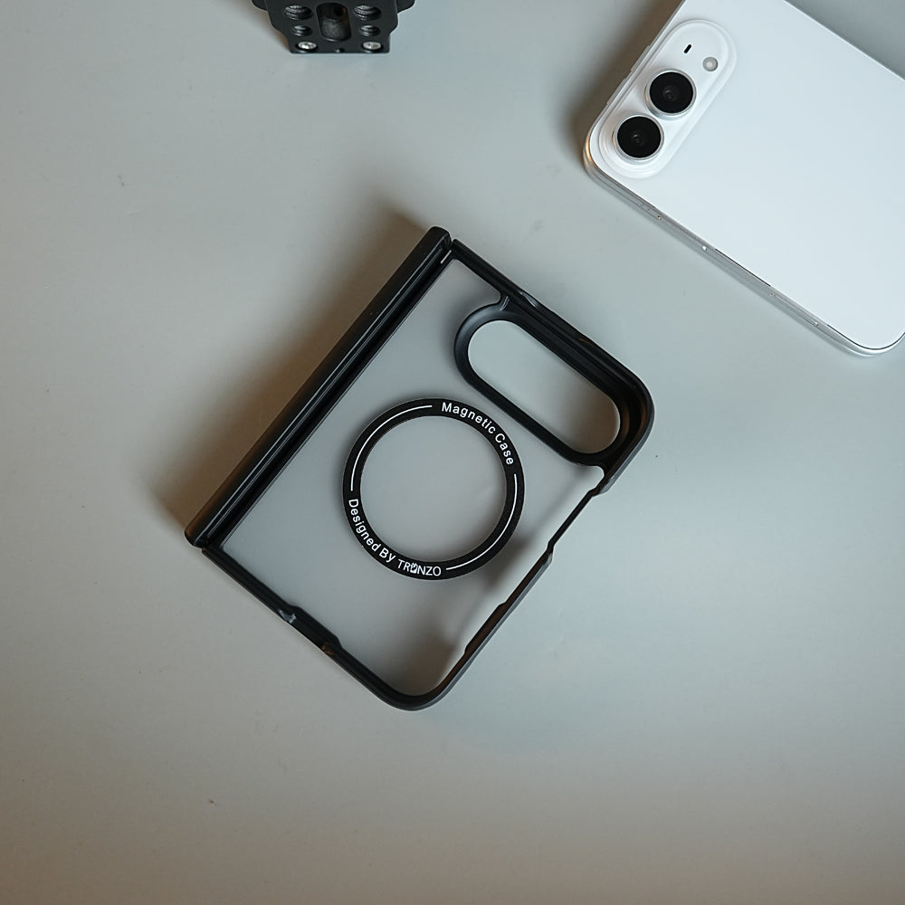 FrostMag Shield Back Case for iPhone Duo | MagSafe Compatible with Hinge Protection