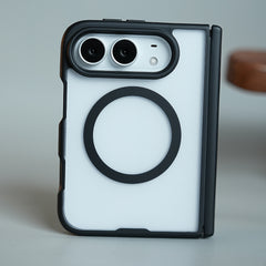 FrostMag Shield Back Case for iPhone Duo | MagSafe Compatible with Hinge Protection