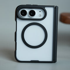 FrostMag Shield Back Case for iPhone Duo | MagSafe Compatible with Hinge Protection