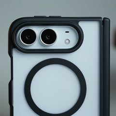 FrostMag Shield Back Case for iPhone Duo | MagSafe Compatible with Hinge Protection