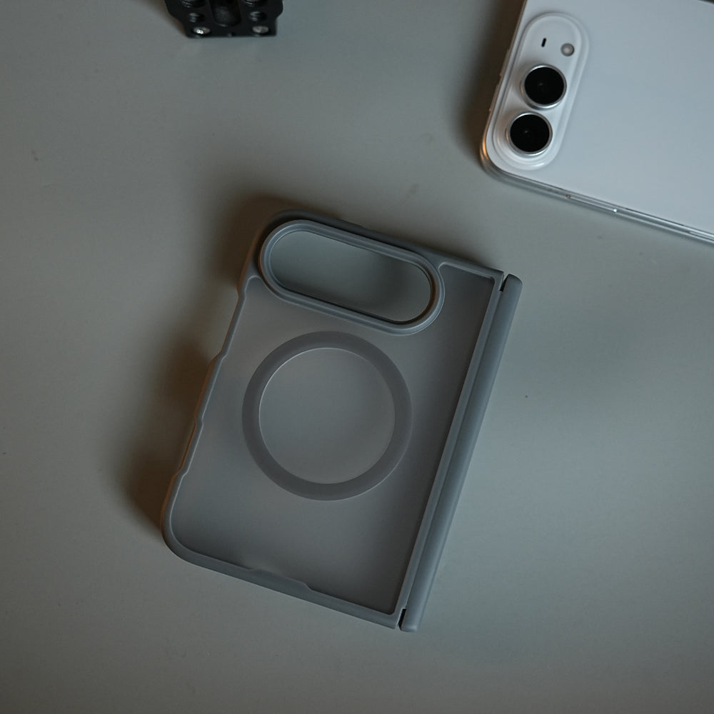 FrostMag Shield Back Case for iPhone Duo | MagSafe Compatible with Hinge Protection