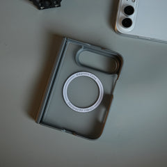 FrostMag Shield Back Case for iPhone Duo | MagSafe Compatible with Hinge Protection