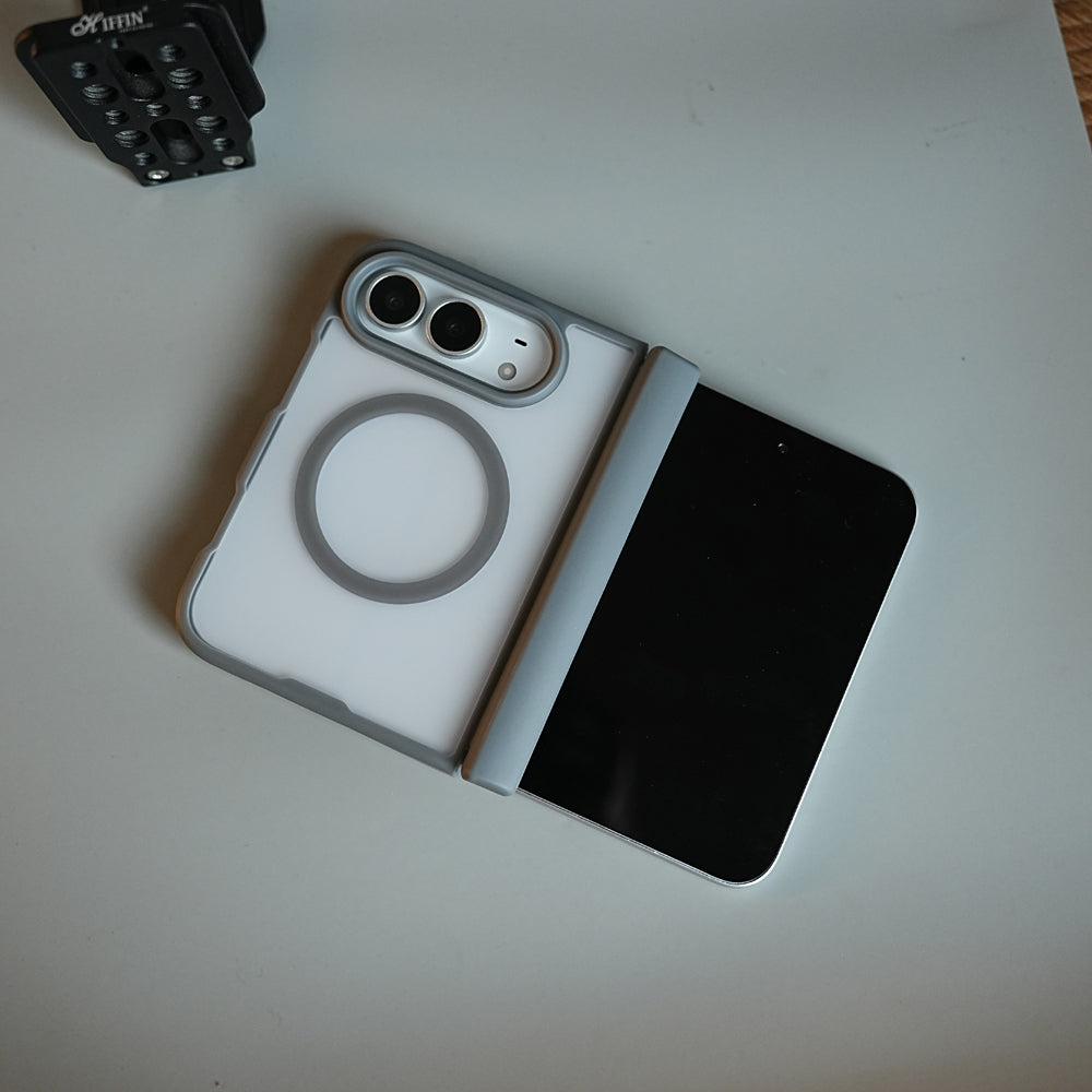FrostMag Shield Back Case for iPhone Duo | MagSafe Compatible with Hinge Protection