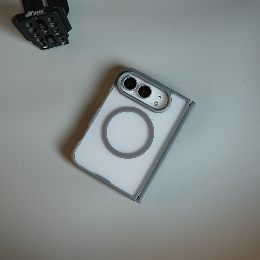 FrostMag Shield Back Case for iPhone Duo | MagSafe Compatible with Hinge Protection