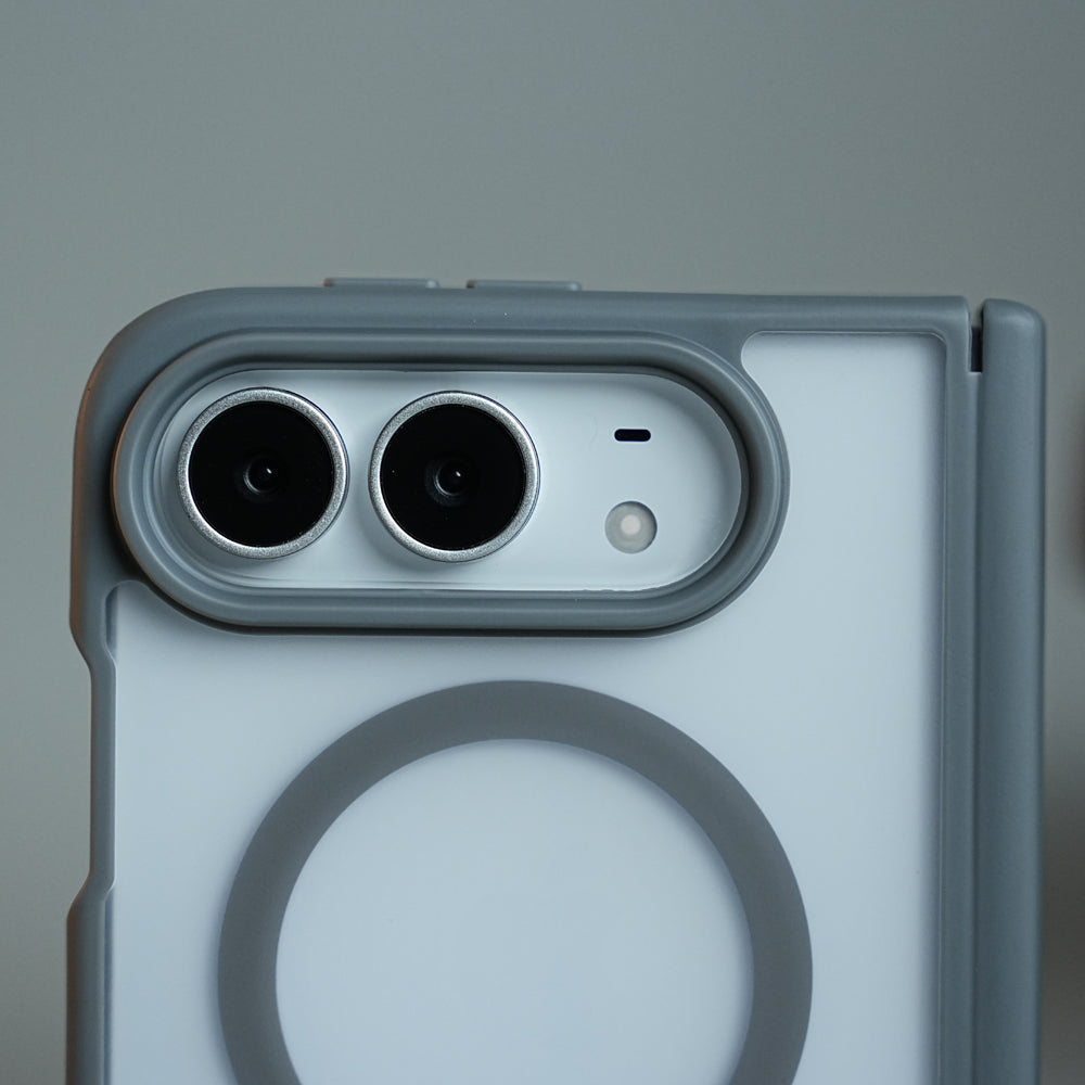 FrostMag Shield Back Case for iPhone Duo | MagSafe Compatible with Hinge Protection