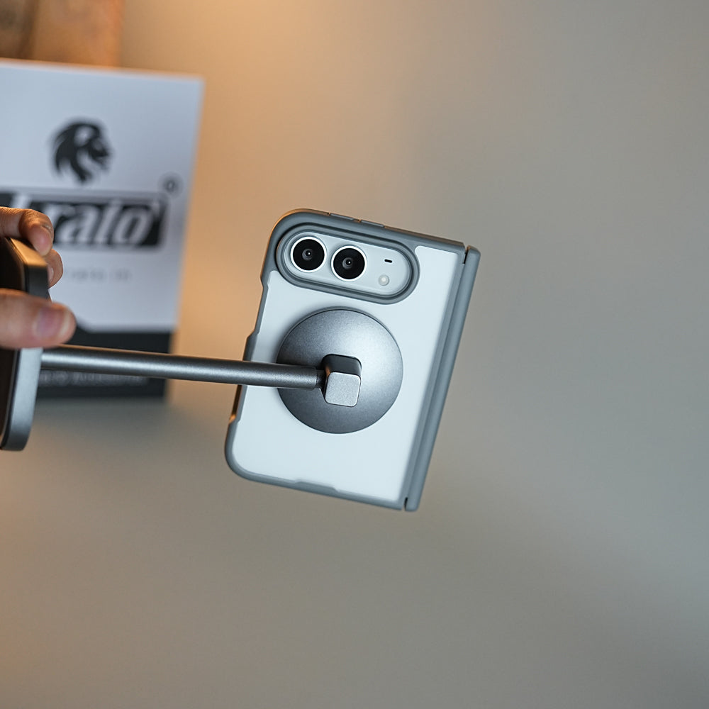 FrostMag Shield Back Case for iPhone Duo | MagSafe Compatible with Hinge Protection
