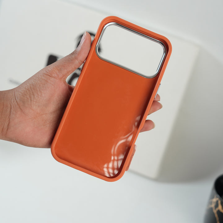 iPhone 17 Series Luxury Velvet Feel Monogram Case | Premium Designer Protective Cover