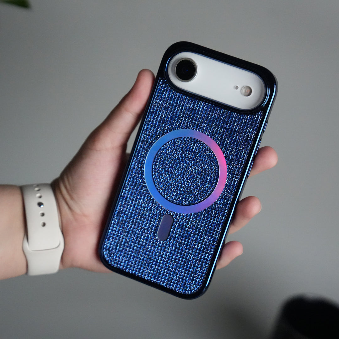 iPhone 17 Air Luxury Diamond Case Cover With MagSafe