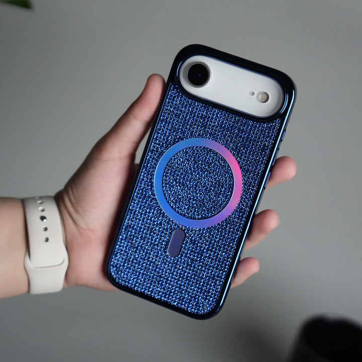 iPhone 17 Air Luxury Diamond Case Cover With MagSafe