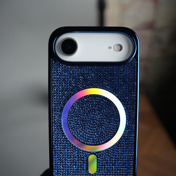 iPhone 17 Air Luxury Diamond Case Cover With MagSafe