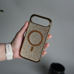 iPhone 17 Air Luxury Diamond Case Cover With MagSafe