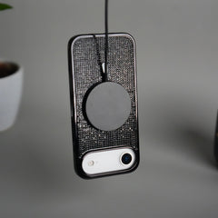 iPhone 17 Air Luxury Diamond Case Cover With MagSafe