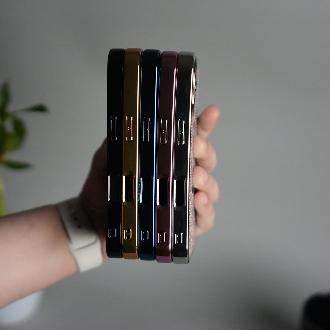 iPhone 17 Luxury Diamond Case Cover With MagSafe